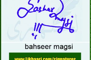 bahseer-magsi--Signature-Styles