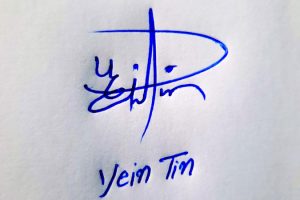 Yein Tin Name Online Signature Styles