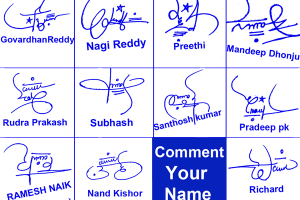 images Style R Signature Png r sathish kumar online signature